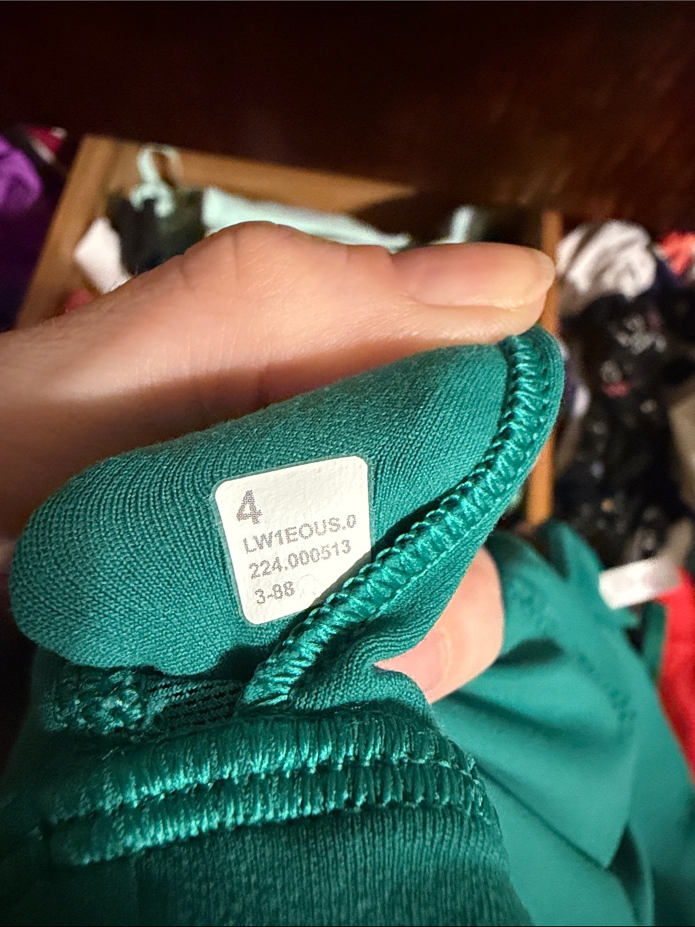 lululemon athletica Teal Crop Tank and Skirt Set - Picture 10 of 14